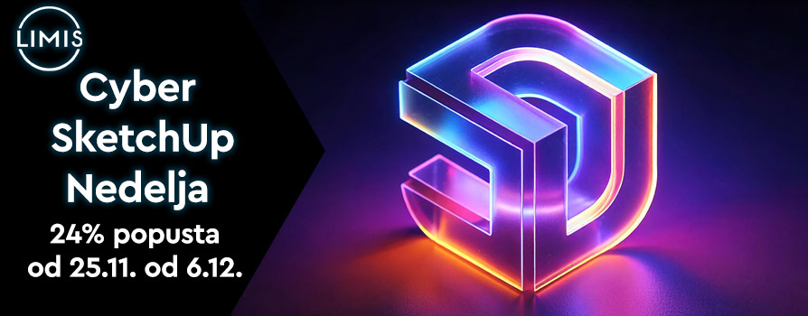 SketchUp Cyber nedelja - 24% popusta