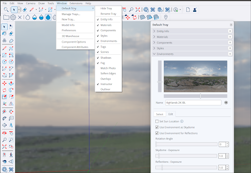 2025 environments tray