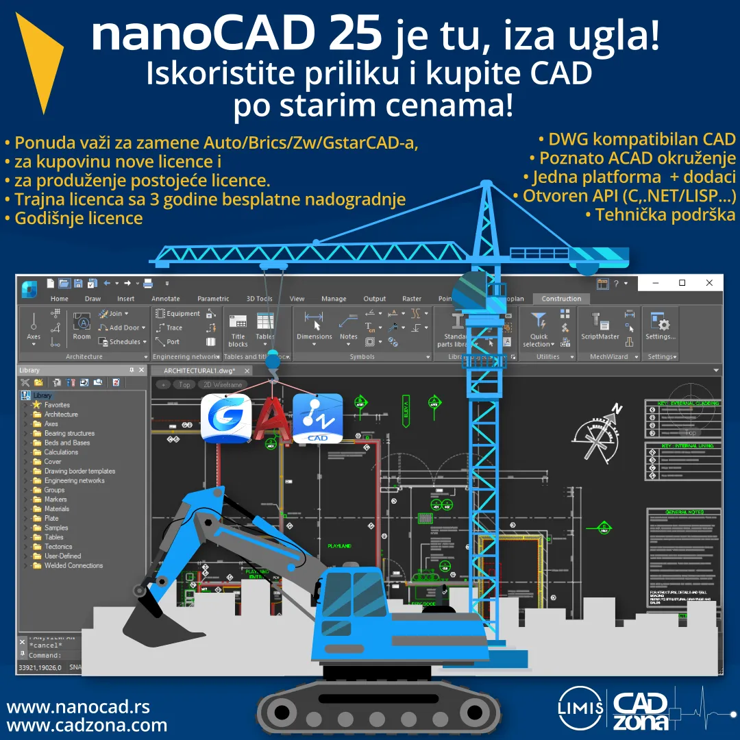 nanoCAD 25 je tu, iza ugla!