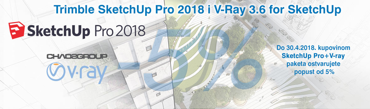 SketchUp i V-ray paket